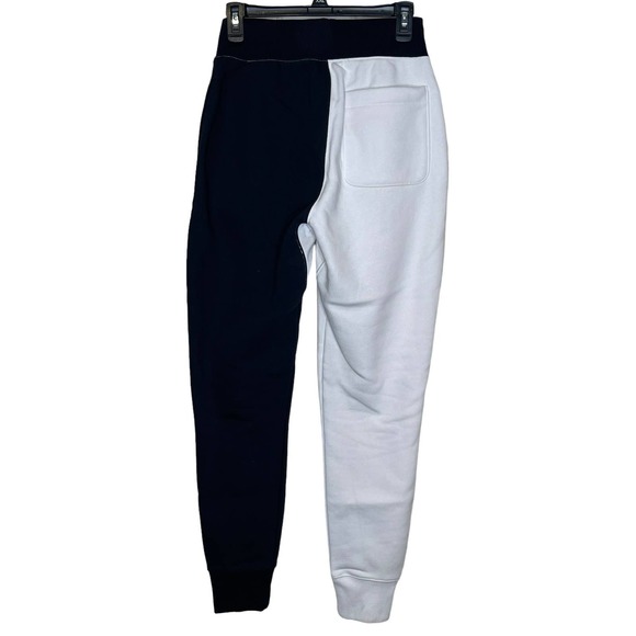Champion Oreo Men's Sweat 2 Tone Pants Reverse Weave Mid-Rise Black/White Small - Picture 9 of 9
